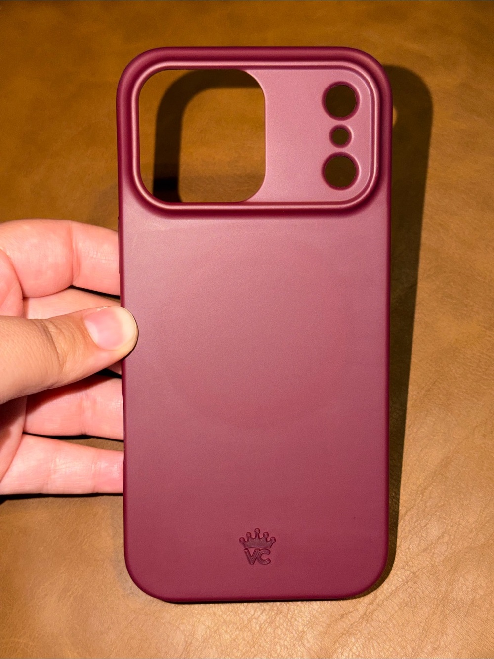 Velvet Caviar Burgundy iPhone 17 Pro Max Case - MagSafe